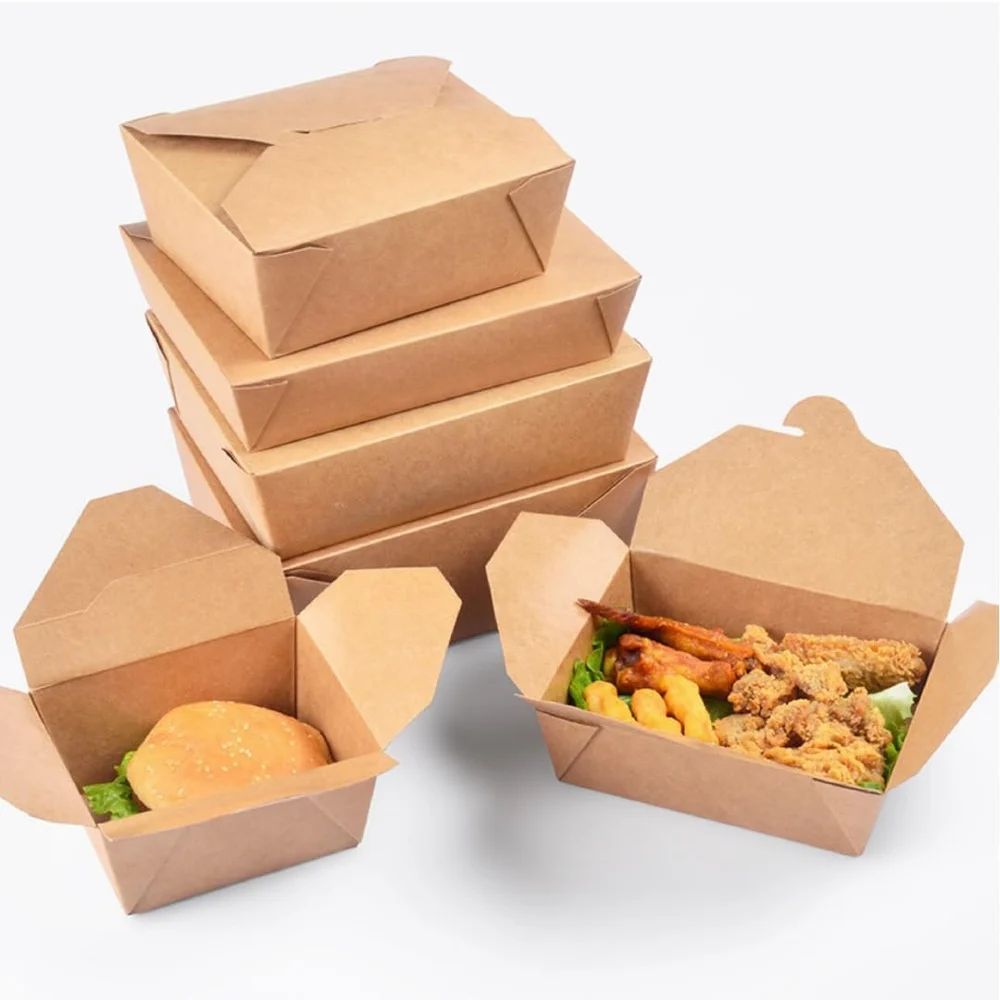 Disposable Paper Food Containers, view 4