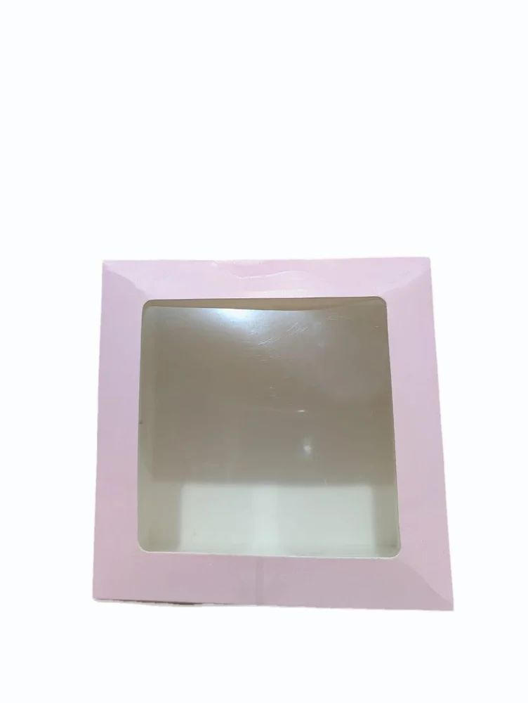 Cake Box With Window