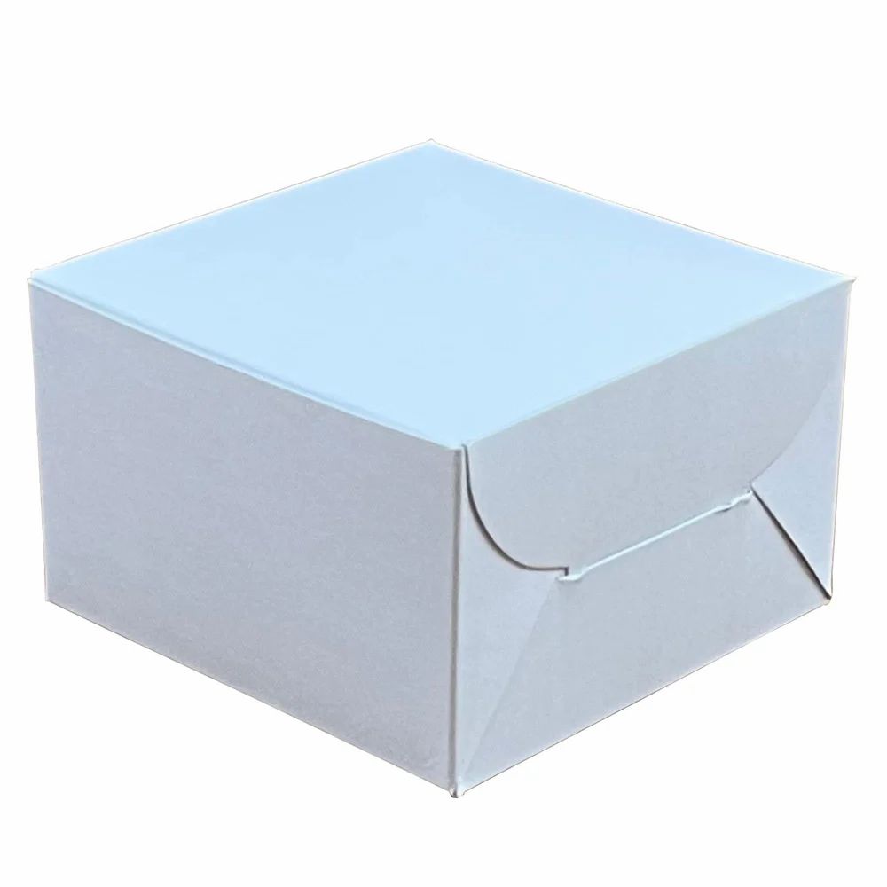 White Regular Burger Box, view 4