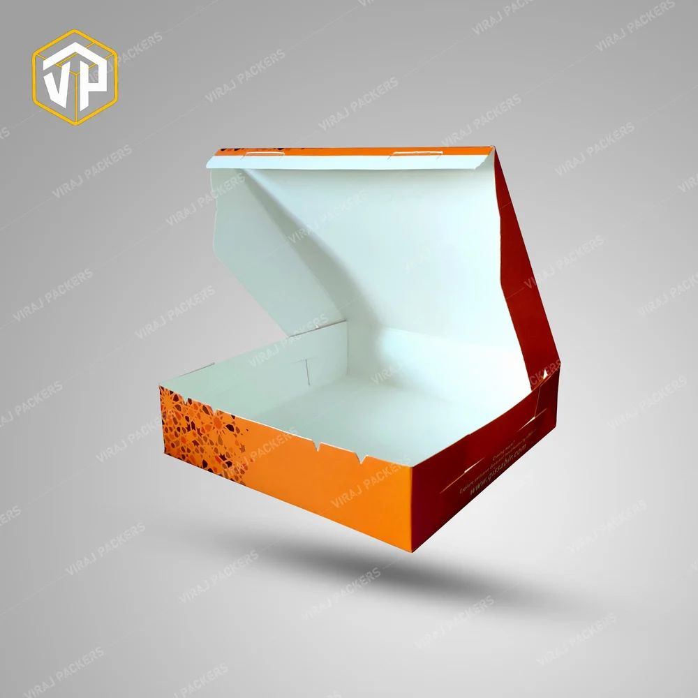 Printed Clamshell Box Burger, view 3