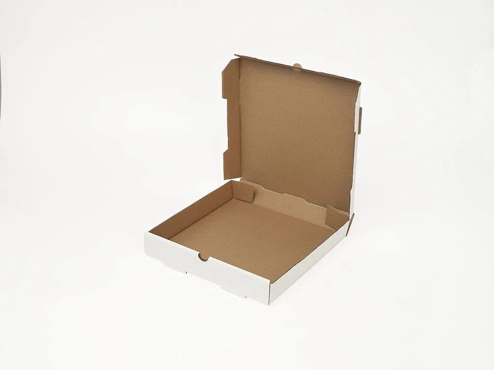 Kraft paper pizza box — 7 inch, view 2