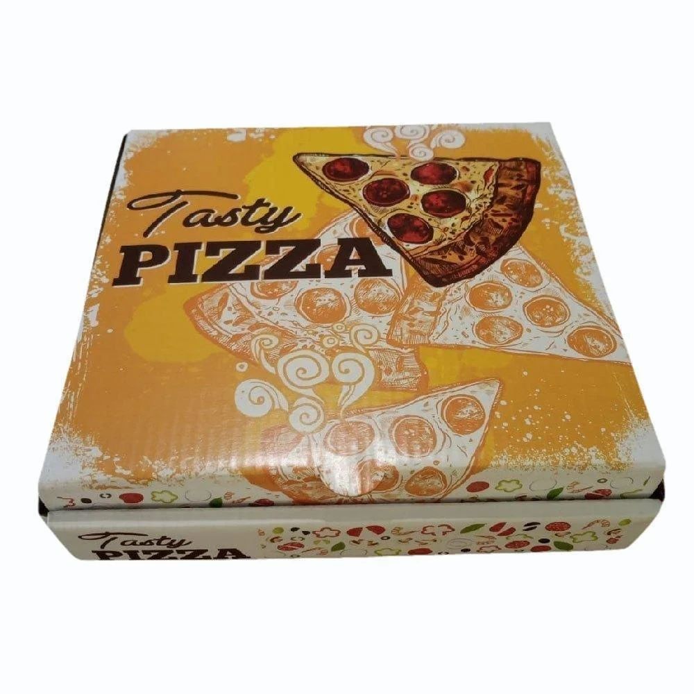 Printed pizza packaging box — 7 inch, view 4